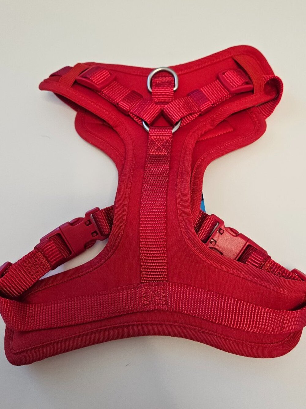 Top Paw Instant Comfort adjustable harness Nylon/mesh Red size S - Picture 8 of 12
